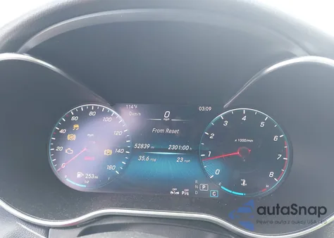 2020 Mercedes-Benz C 300 z USA, uszkodzony, nr VIN WDDWF8DBXLR549777